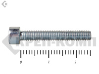 Винт с внутренним шестигранником,цинк DIN912 6 х25 Фасовка (350шт)