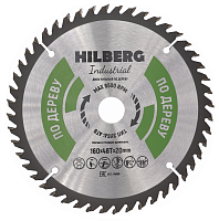 Диск 160*20*48Т, пильный по дереву Hilberg Industrial (1 шт)